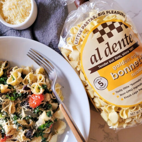Bonnetti with black beans and kale – Al Dente