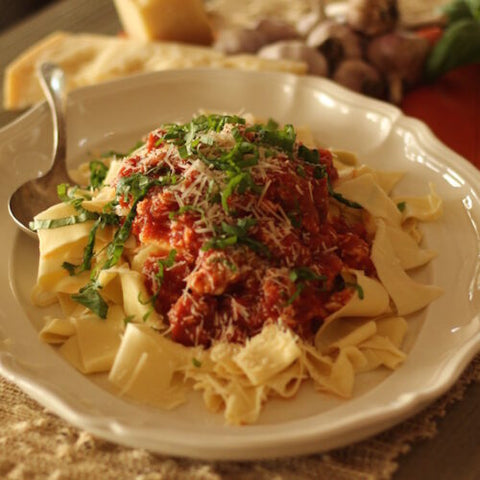 Quick and Healthy Bolognese