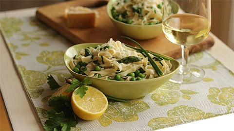 Chicken & Asparagus With Pasta