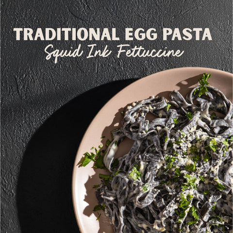 Traditional Squid Ink Fettuccine 6-Pack