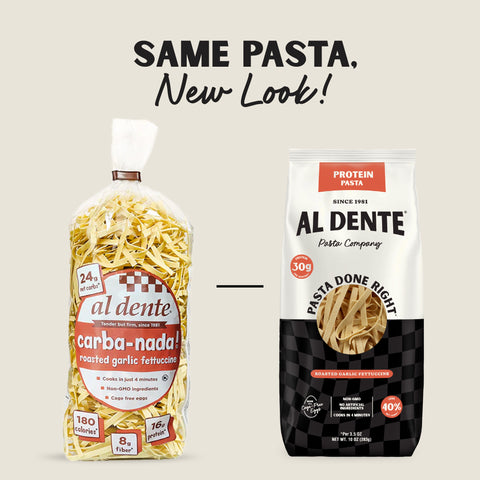 Protein Roasted Garlic Fettuccine