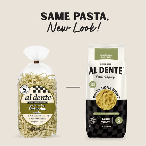 Garlic Parsley Fettuccine