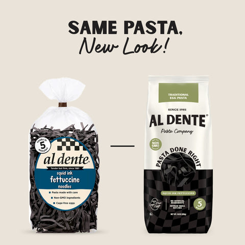 Traditional Squid Ink Fettuccine 6-Pack