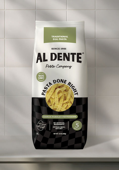 Garlic Parsley Fettuccine