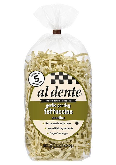 Garlic Parsley Fettuccine