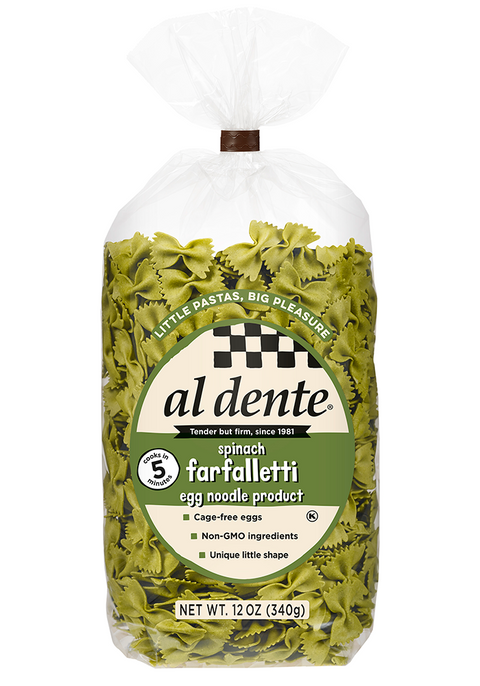 Spinach Farfalletti