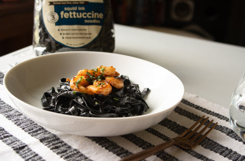 Squid Ink Fettuccine