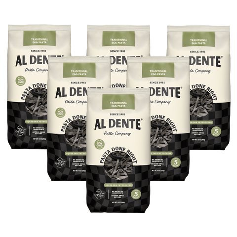 Traditional Squid Ink Fettuccine 6-Pack